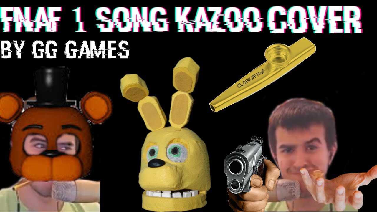 Fnaf 1 song kazoo cover by GG Games (full) / Fnaf 1 song cover de kazoo