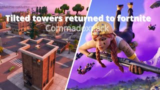 Fortnite tilted towers return it's gonna be crazy