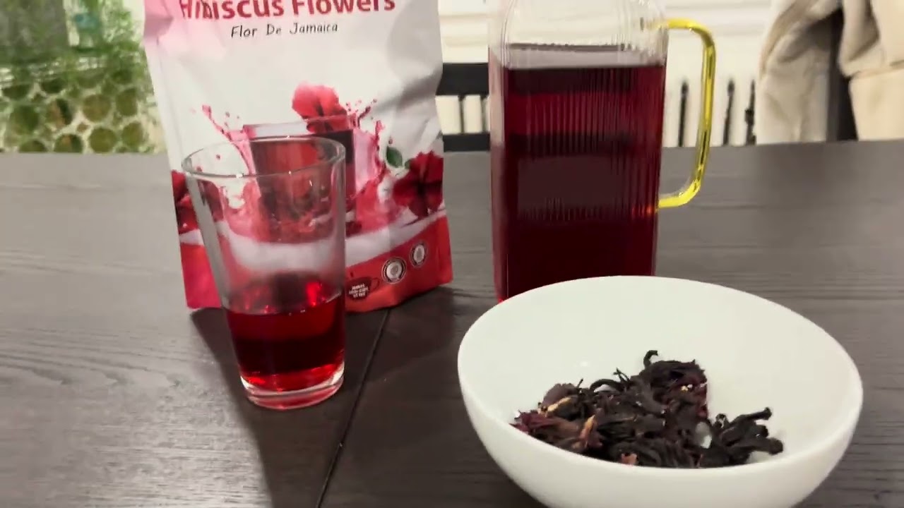 Enjoy the bright color and great taste of Hibiscus tea