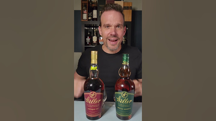 Weller Antique 107 Vs Weller Special Reserve - Is OWA 107 Worth The Money? #whiskey #bourbon #review