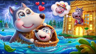 Wolfoo Learns | Help! Poor Wolfoo's House is Flooded! 😲 | Family Stories for Kids