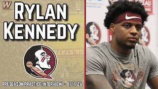 Rylan Kennedy Preseason Practice Interview 8-11-26 | FSU Football | Florida State Football