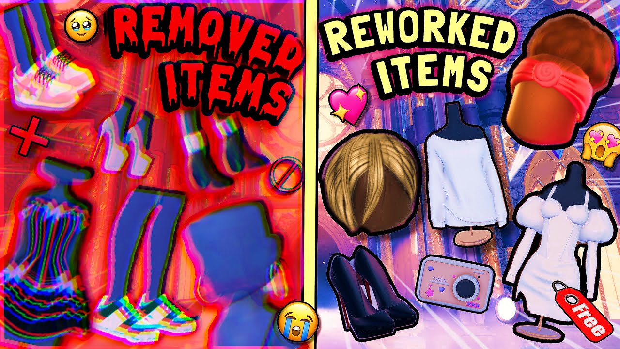 *ALL* REMOVED/REWORKED Items In The NEW Halloween UPDATE That You MIGHT ...