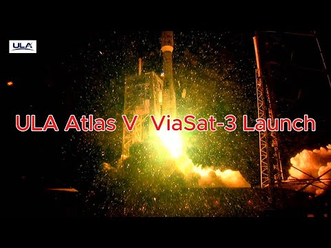 ULA Atlas V 551 Launches ViaSat-3 F2 from Florida 13Nov2025 🚀