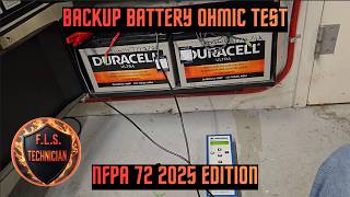 Siemens Desigo | How to do Backup Battery Ohmic Test | NFPA 72 2025 Edition