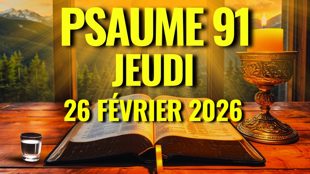 PRIÈRE DU MATIN – Jeudi 26 Février 2026 – PSAUME 91 POUR DÉTRUIRE LES PIÈGES ET RECEVOIR LA VICTOIRE