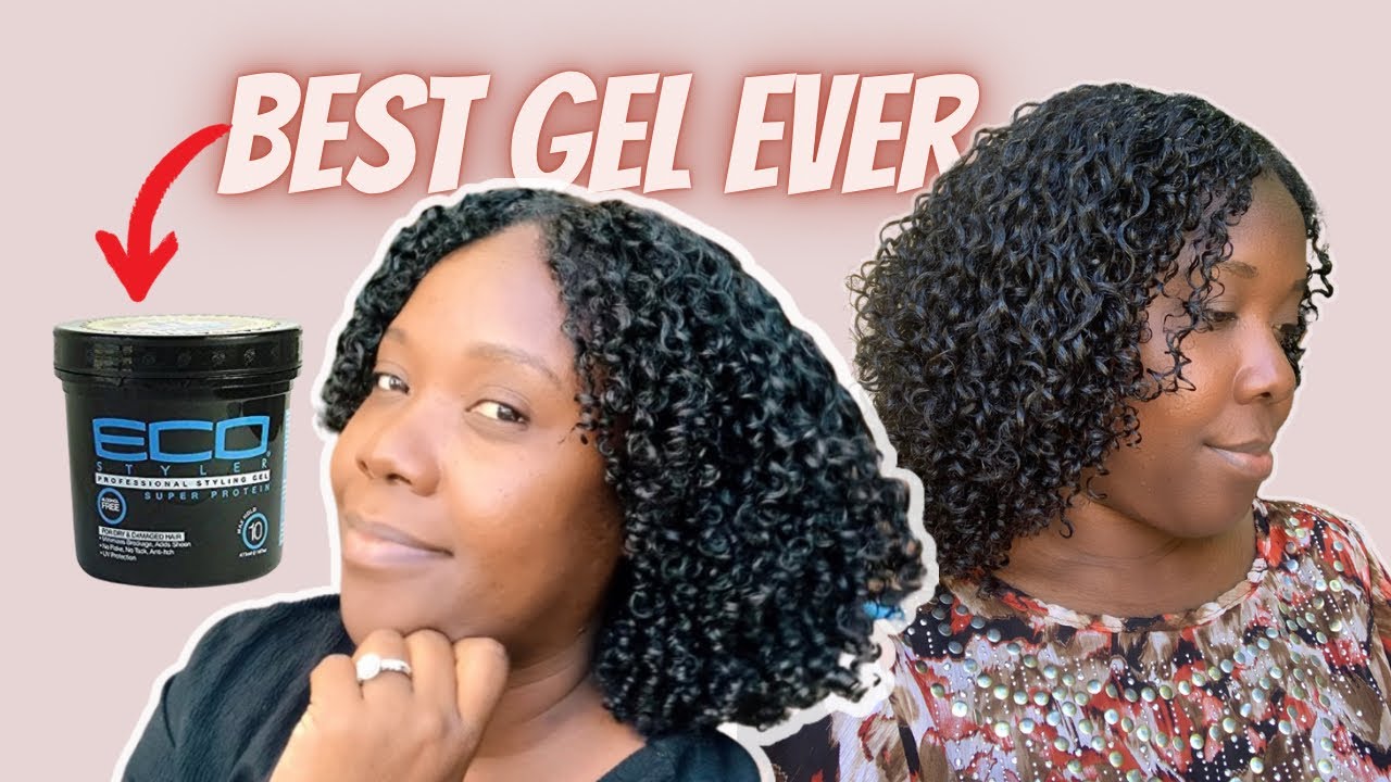 SUPER Protein Eco Styler Gel Review | Wash and Go With Eco Styler Super Protein | Christine Curls