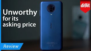 Nokia G20 review: Unworthy for its asking price
