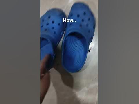 my Crocs are destroyed... - YouTube