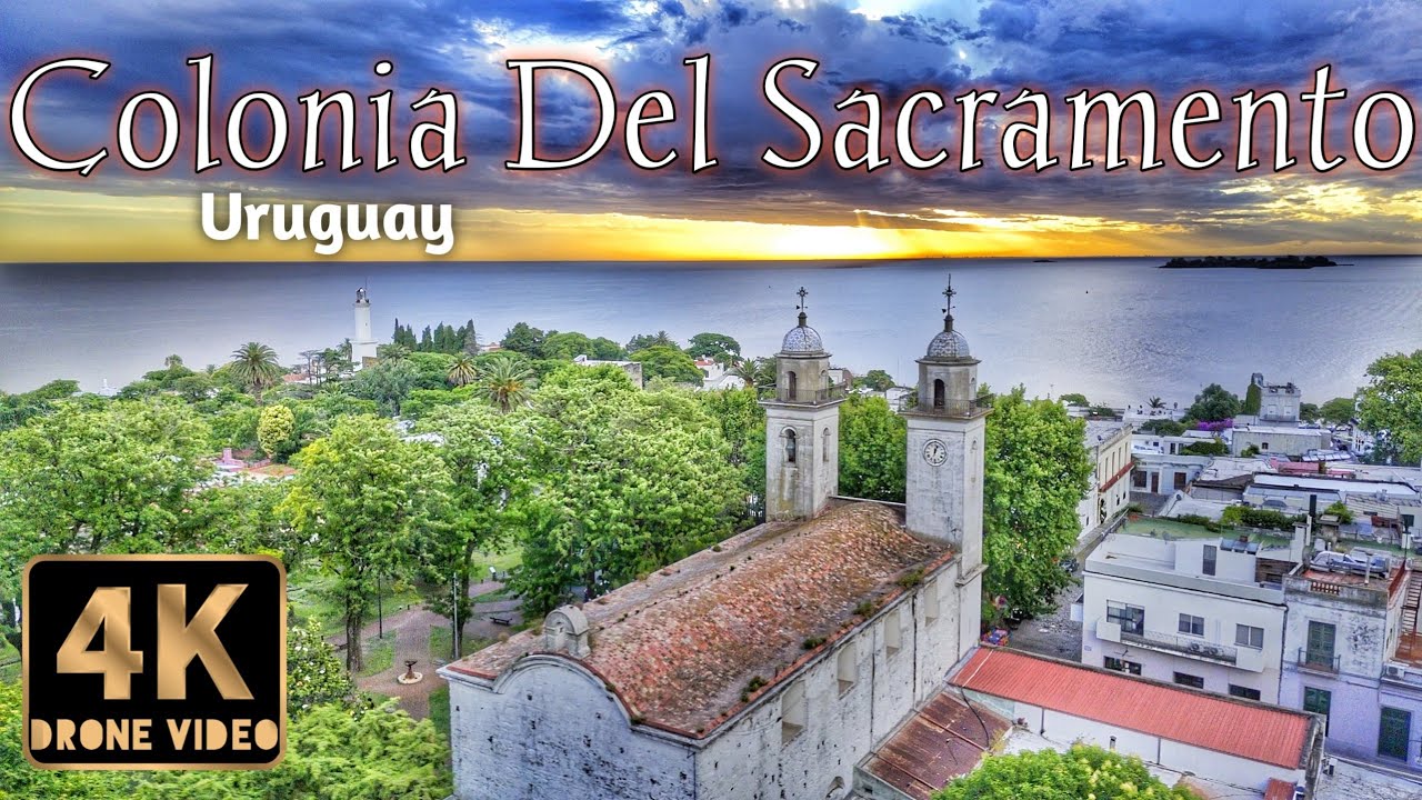 Colonia Del Sacramento, Uruguay 4K HDR Drone