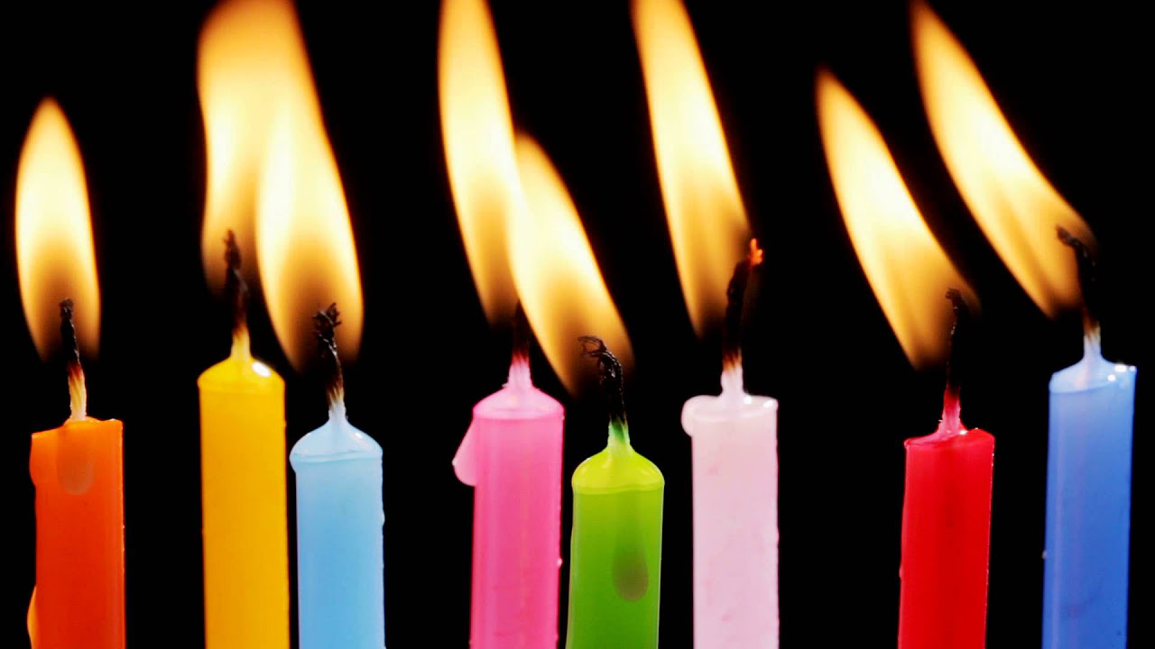Birthday candles 5 sec