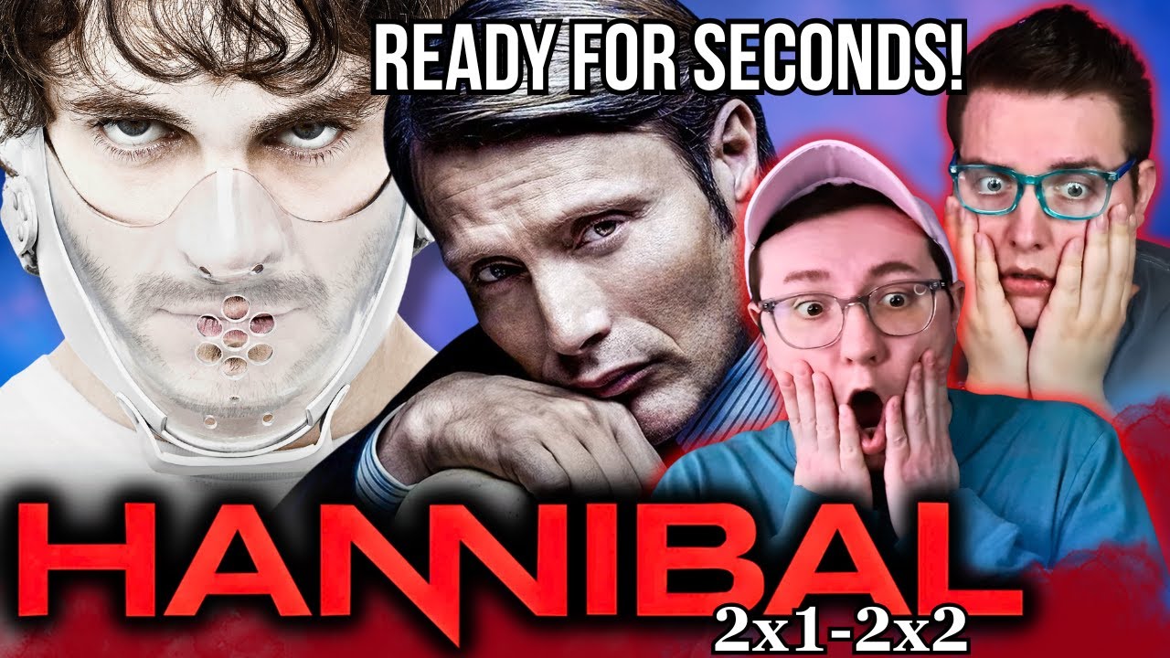 HANNIBAL (2x1 & 2x2) *REACTION* FIRST TIME WATCHING! 🍽️