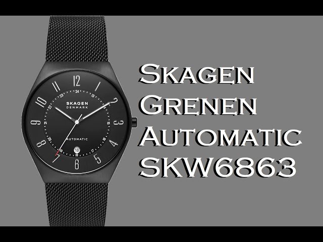 Skagen Grenen Automatic SKW6863 YouTube Review 
