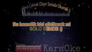 Huzurum Kalmadı Karaoke(Tuğçe Tayfur-Ferdi Tayfur)Türkçe Piano Karaoke Resimi