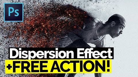 COOL ACTION!! Dispersion Effect Photoshop Action | Photoshop Tutorial