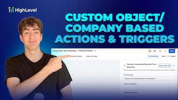 How to Automate Workflows with Custom Objects in HighLevel