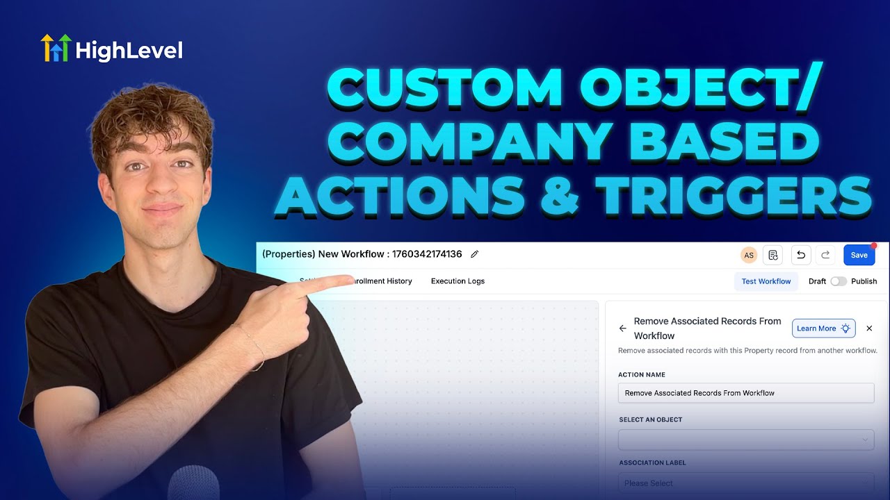 How to Automate Workflows with Custom Objects in HighLevel