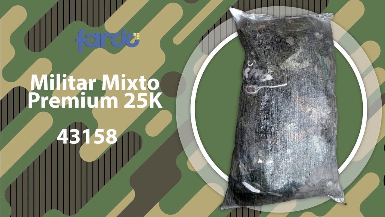 Militar Mixto Hombre Mujer Premium 25K Fardo Group 43158 - YouTube