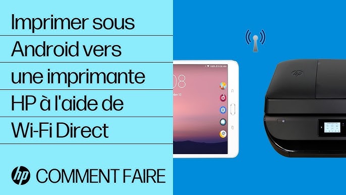 Comment imprimer avec un téléphone ou une tablette Android ?