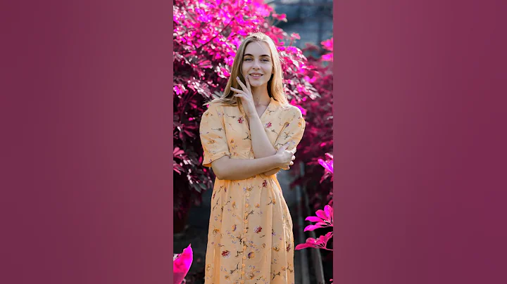 Infrared photo effect in Photoshop Short #mcd #mcddesigner #photoshop_tutorial #adobe #shorts #short