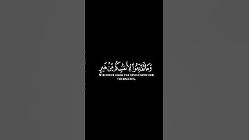 كرومات ايات قرانية شاشة سوداء || سورة البقرة للقارئ بيشوا قادر #بيشوا_الكردي #سورة_البقرة #قران