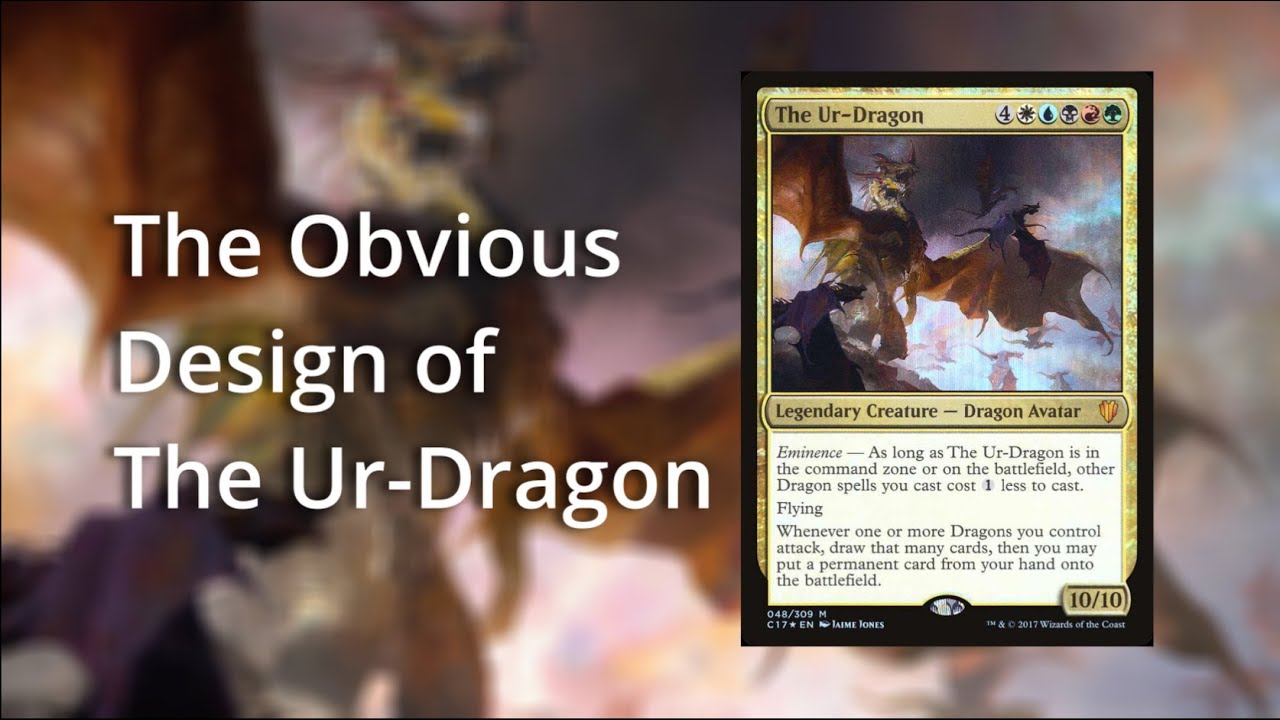 The Obvious Design of The Ur-Dragon - YouTube