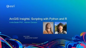 ArcGIS Insights: Scripting with Python and R