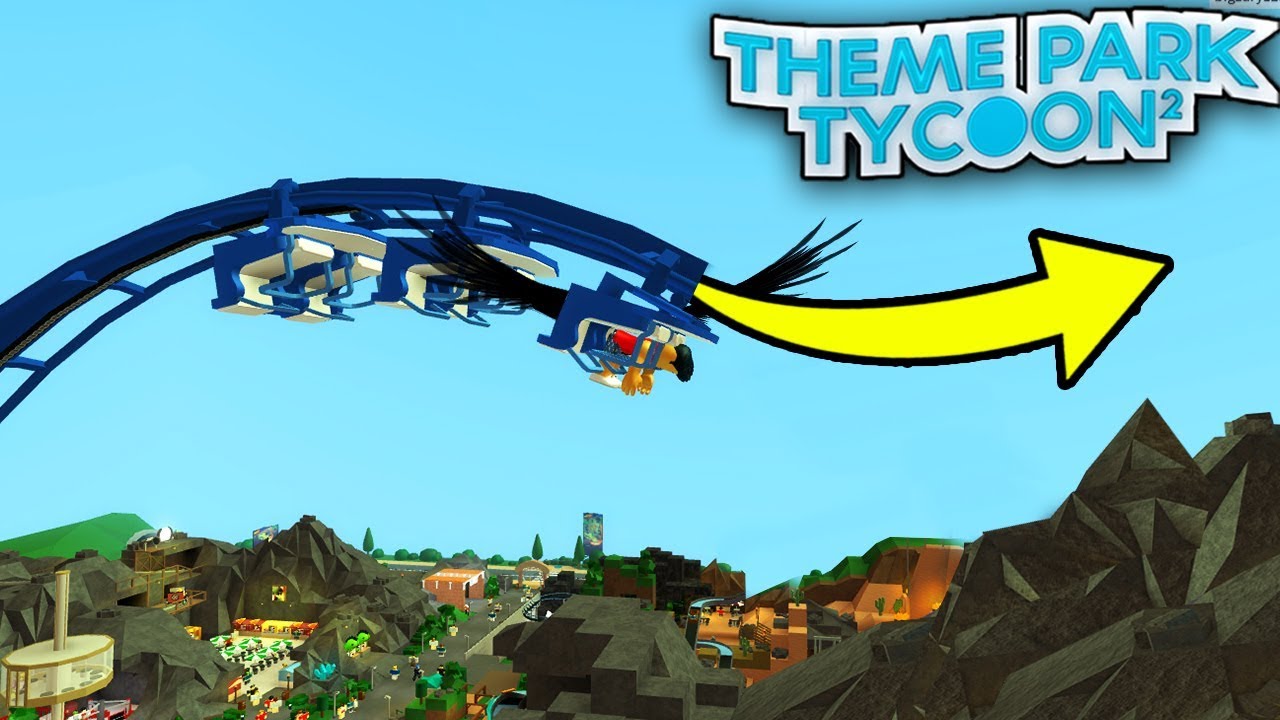 New Flying Coaster In Theme Park Tycoon Roblox Youtube - amazing wing roller coaster in roblox roblox universal studios 2