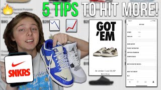 5 TIPS TO HIT MORE OFTEN ON THE SNKRS APP IN 2022... | Apple Pay, LEO Drops, Etc.