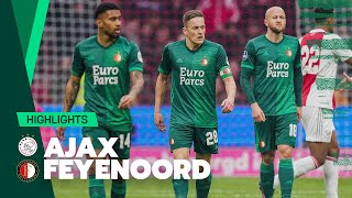 Zure middag in Amsterdam 😞 | Highlights Ajax - Feyenoord | Eredivisie 2021-2022