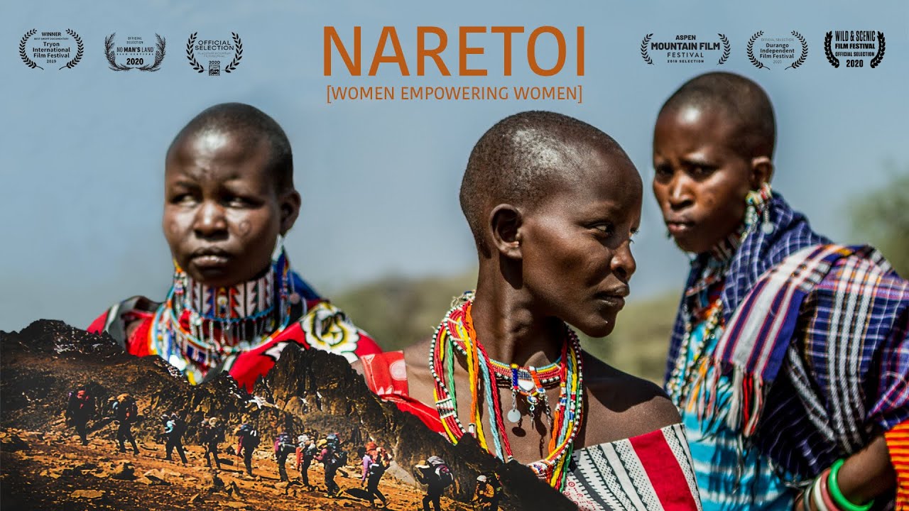 Documentary backdrop image for Naretoi: Empowering Massai Women To The Summit Of Mount Kenya (2020)