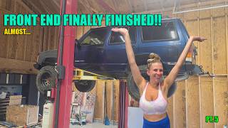 Installing the LAST Front End Parts! | XJ Lift Kit Build Pt. 5