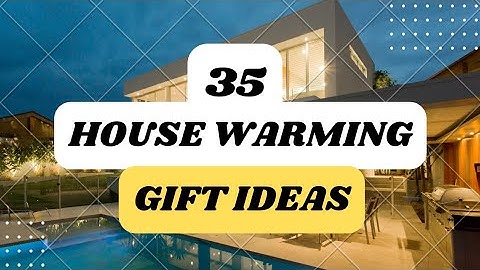 35 gifts ideas for House Warming | New House Gifts ideas | House Warming gifts | @WorldOfIdeas_30