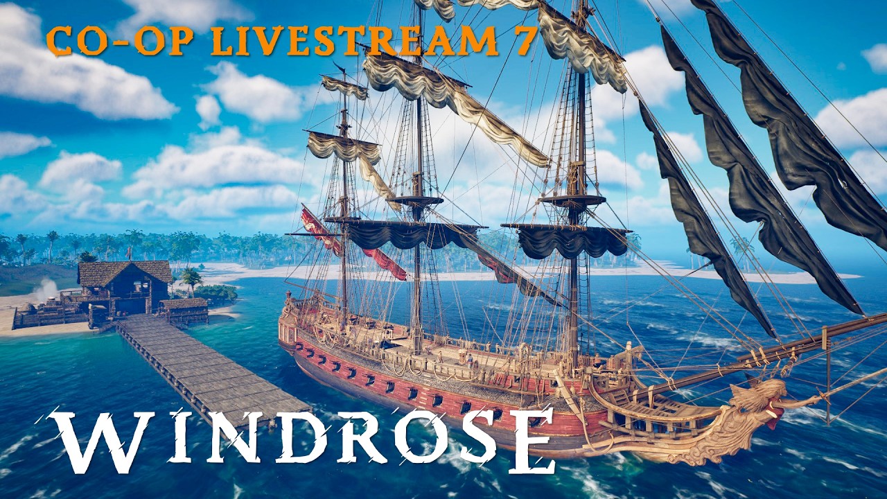 🔴 LIVE | Give No Quarter! - Windrose Co-Op Adventure