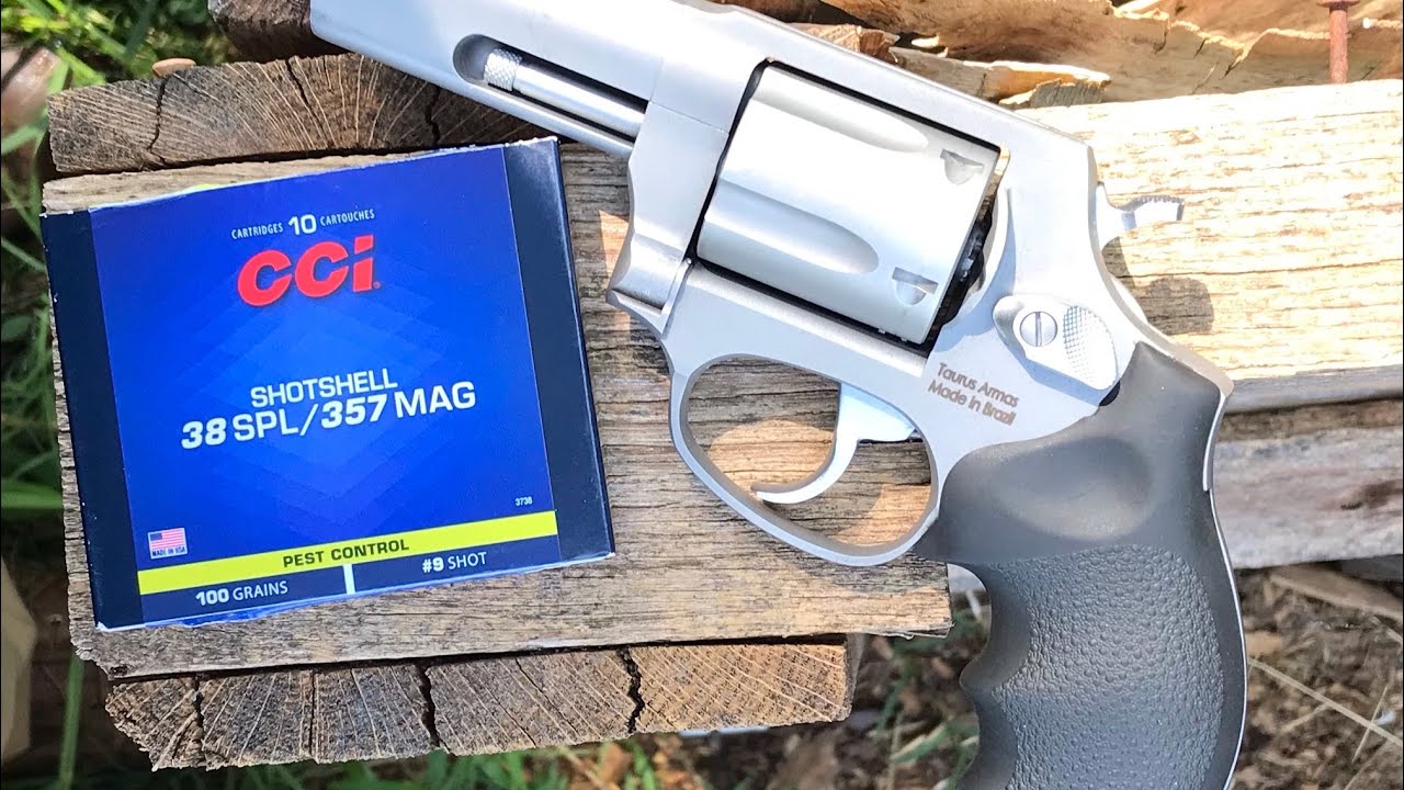 Get the Serpent out of the Garden with a Taurus 605 and some CCI .38 Special (Snake Shot)