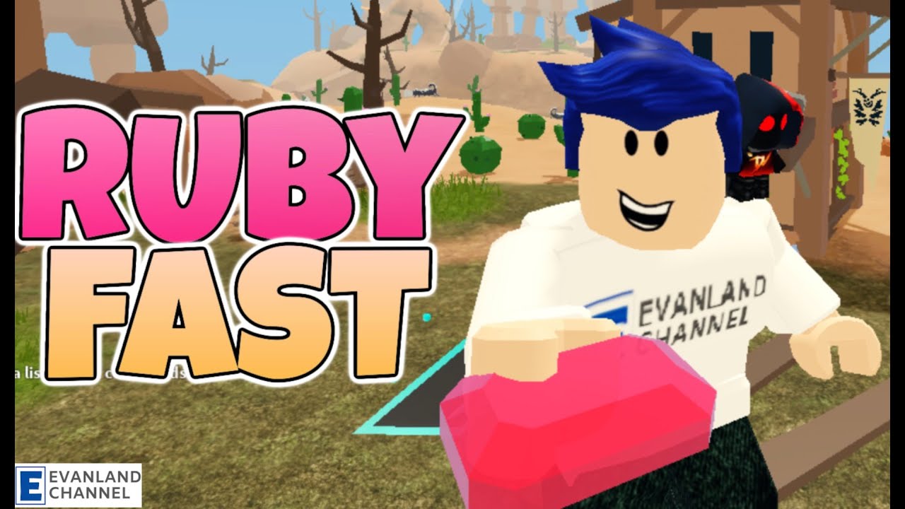 How To Get Ruby Fast In Roblox Islands Skyblock Evanland Channel Youtube - roblox island tribes ruby