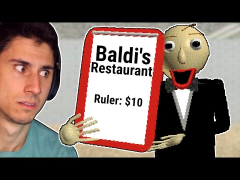 DO NOT Eat At Baldi's Restaurant! | Baldi's Basics