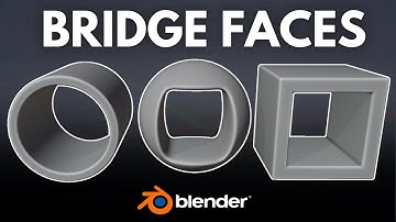 Easily Bridge Faces in Blender!