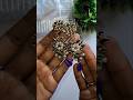 Kundan stone earing diy jewellery #diycrafts ##diyjewelry ##diyearringsmakingathome #shorts .