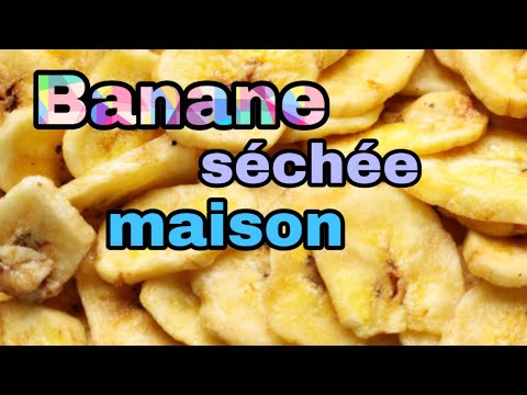 Vidéo: Comment Sécher Les Bananes