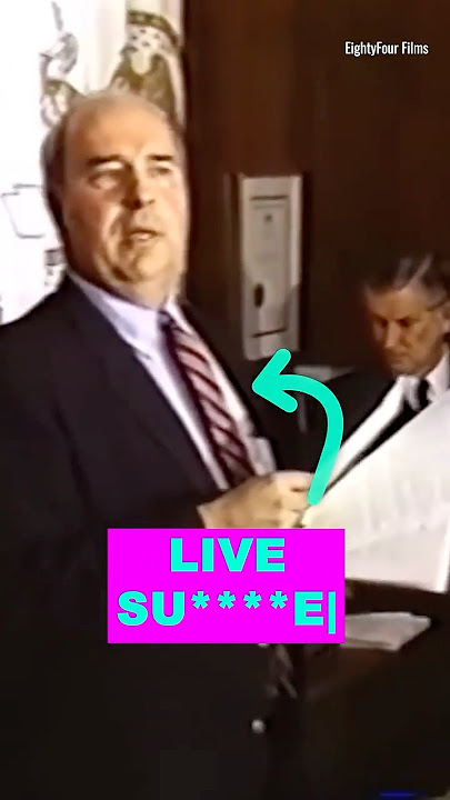 His Final Words: What R. Budd Dwyer Said Before Live TV Shocked the Nation |