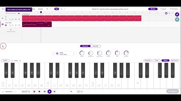 PROJECT 10 - Using the Synth to make Melodies and Bass Lines 01 - Soundtrap