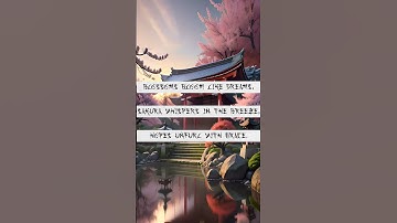 Haiku #shortsvideo  #1: Blooming Dreams