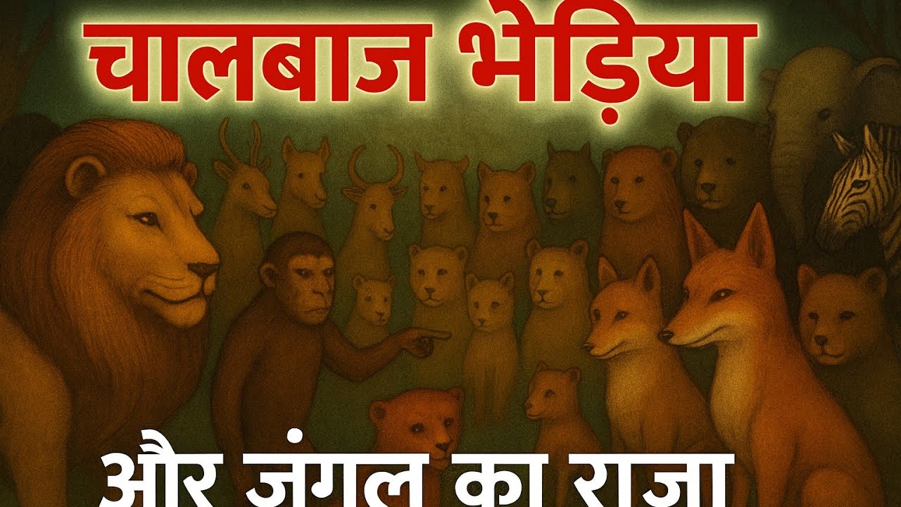 चालबाज़ भेड़िया और जंगल का राजा,झूठ बोलने वाला भेड़िया और जंगल का राजा,भेड़िये का सपना