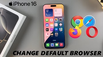 How To Set Default Browser On iPhone 16 / 16 Pro