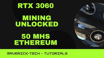 RTX 3060 12GB | Mining unlocked | Ethereum 50 Mhs