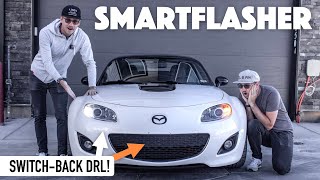 Switchback DRL and no more hyperflash! MX5things SmartFlasher from Flyin' Miata.