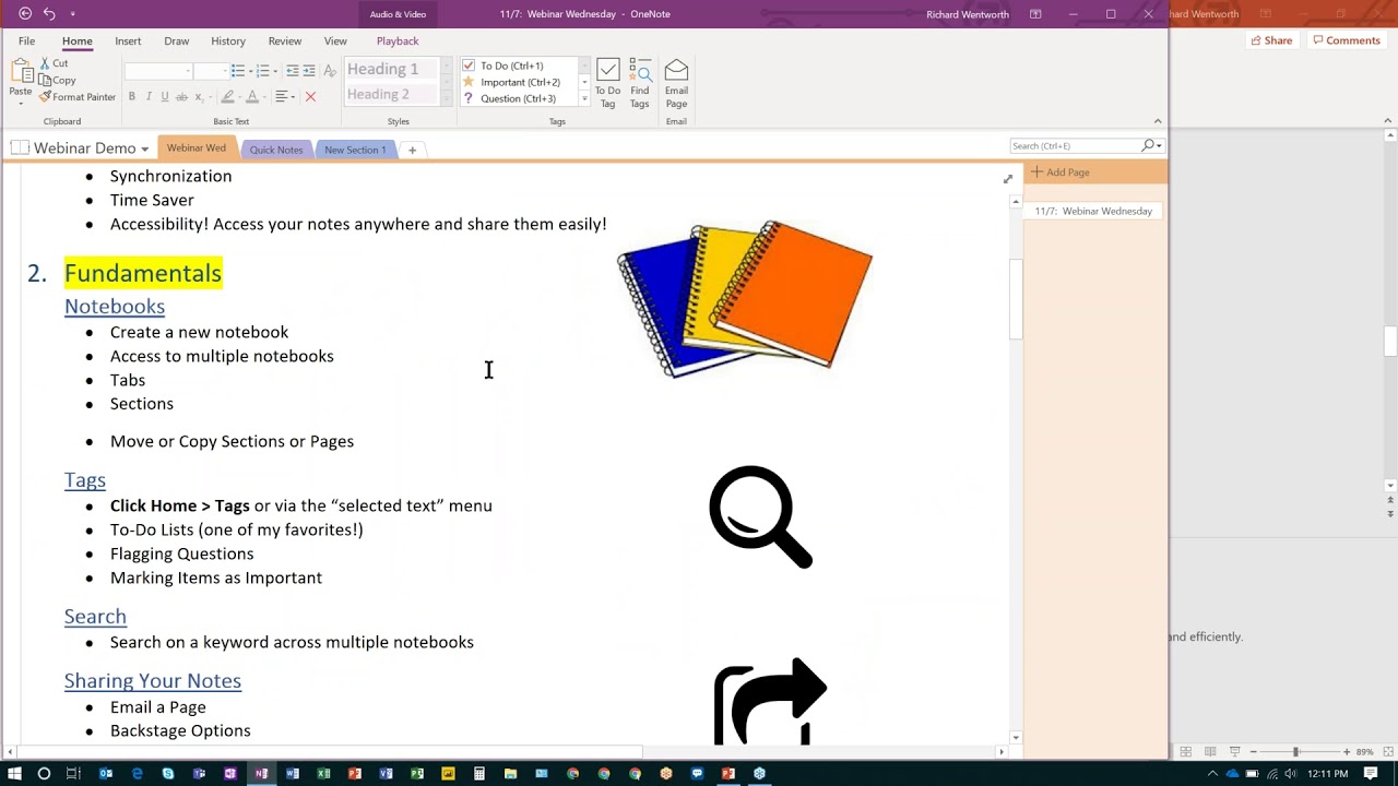 Best Practices in Projects with OneNote | Advisicon YouTube