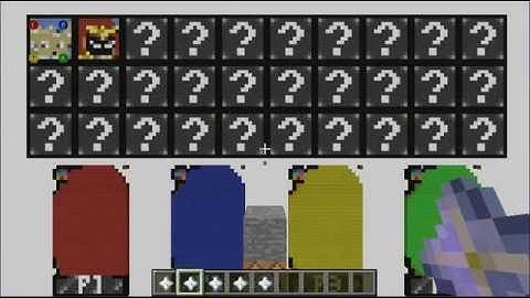 SSB in Minecraft 1.9: Short vid - Menu part 2