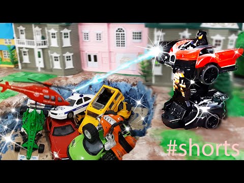мультики про машинки роботы ТРАНСФОРМЕРЫ машинки #Машинки toys car cars